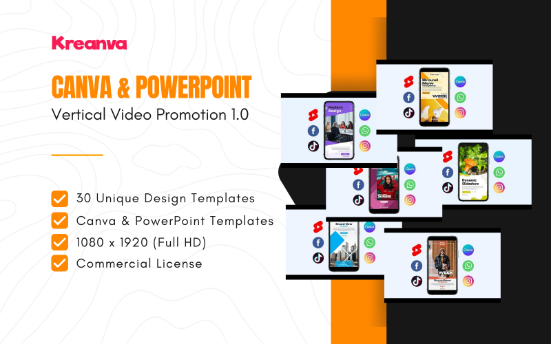 Promozione video verticale K1 Canva e PowerPoint 1.0