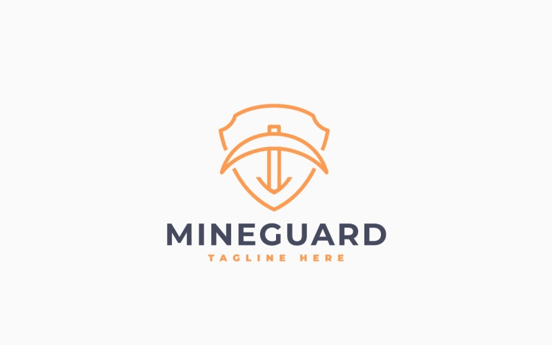 Mining Guard-logotypmalldesign