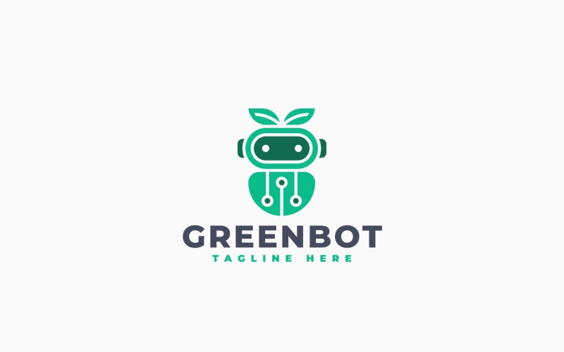 Modèle de logo Greenbot