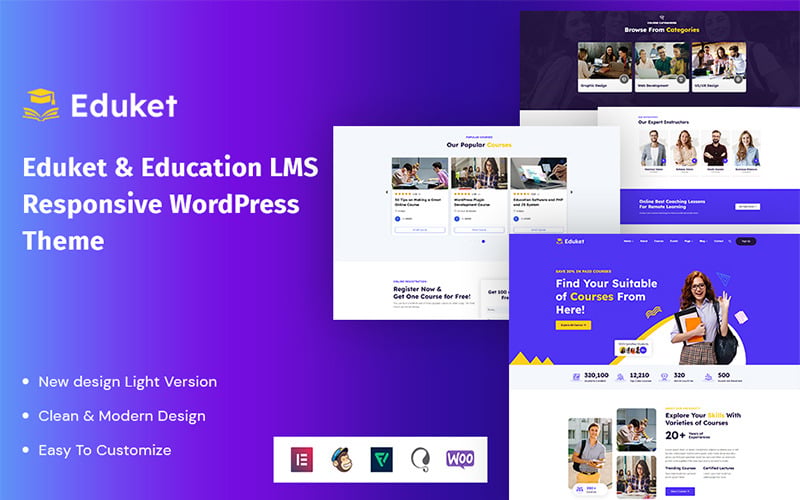 eduket - Oktatási LMS reszponzív WordPress sablon