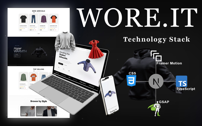 Woreit - React Native 前端电子商务模板