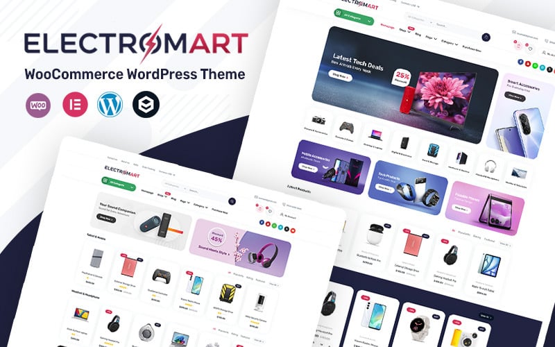 ElectroMart -  Electronics WooCommerce WordPress Theme
