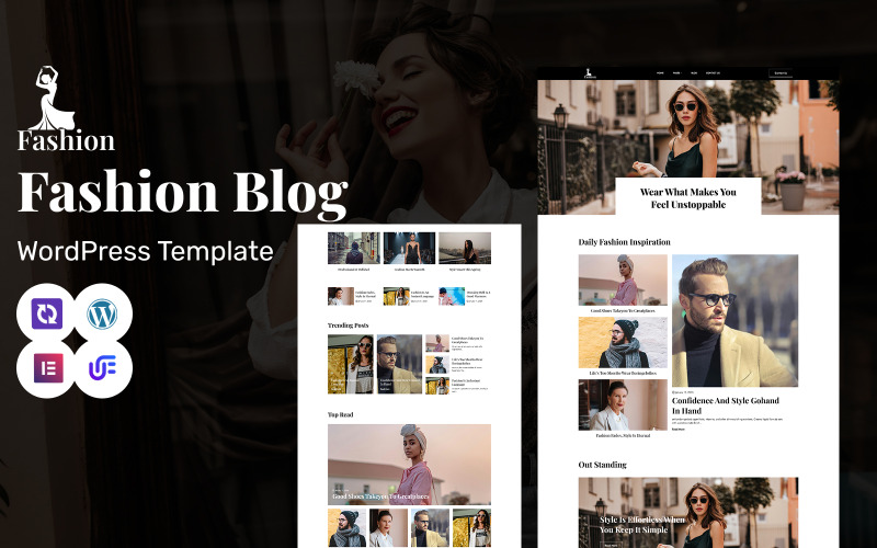 FAshion - Modern Moda Blogcusu WordPress Elementor Teması