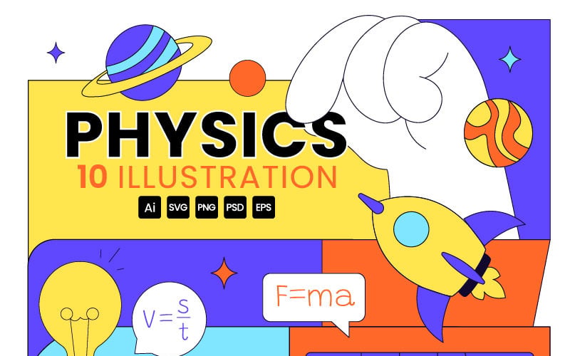 10 Fysikundervisningsillustrationer