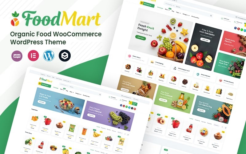 FoodMart - WooCommerce WordPress šablona pro biopotraviny
