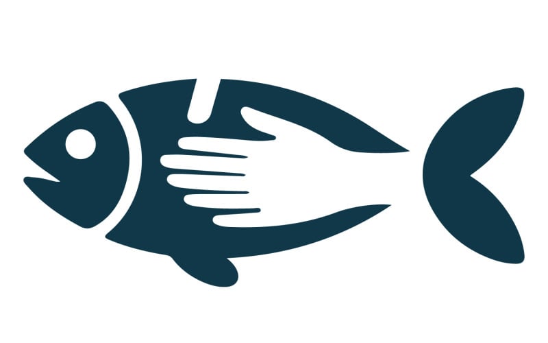 Logotyp för varumärket Deep Ocean Blue Fish