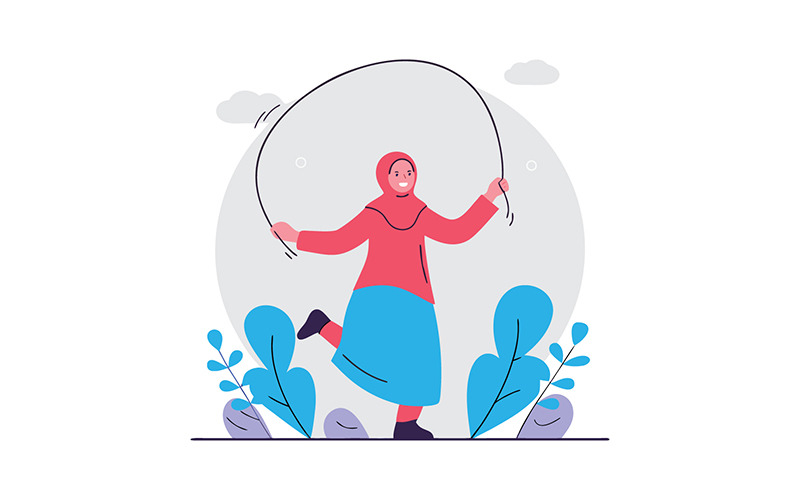 Rodeada de los suaves verdes de la naturaleza y las nubes lavanda, ella baila con la gravedad.