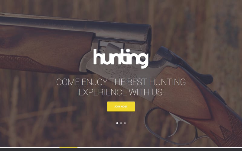 Hunting Club WordPress-thema