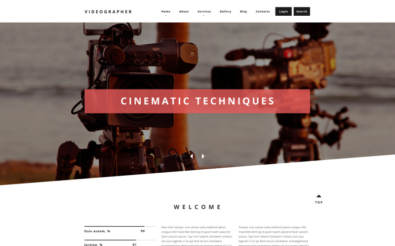 видеограф drupal template