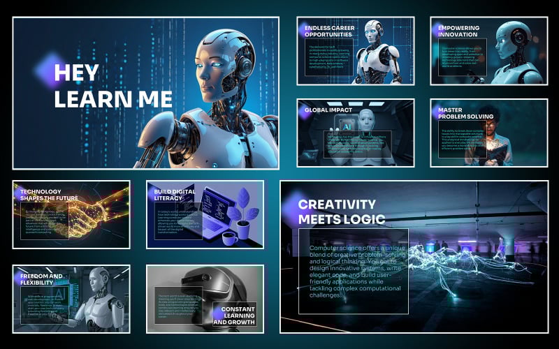 Modèle de présentation du module d'apprentissage automatique