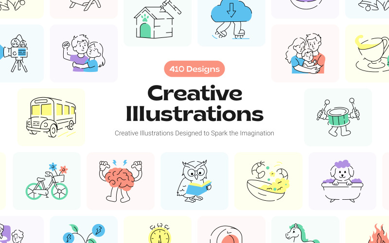 410 Creative Illustrations
