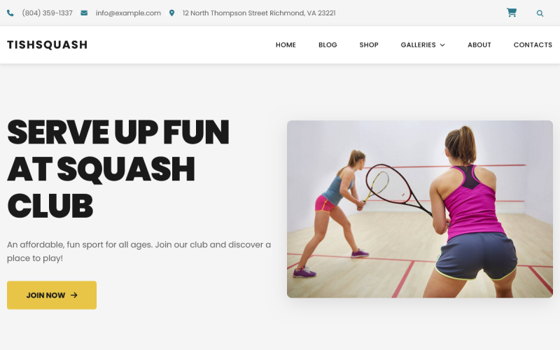 TishSquash - Tema WordPress Squash
