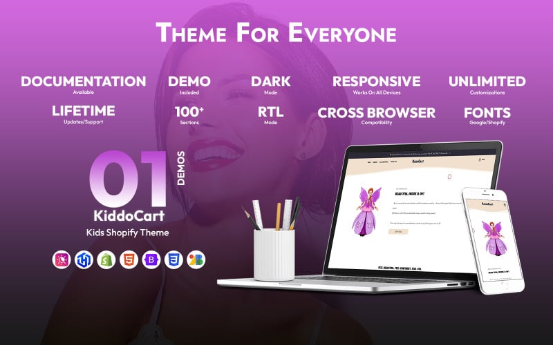 KiddoCart – Shopify-thema voor kinderproducten