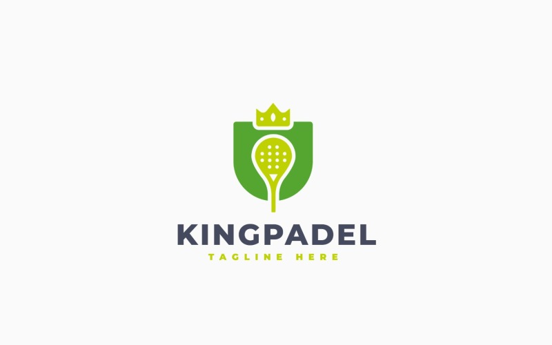 Logo-sjabloon voor King Padel