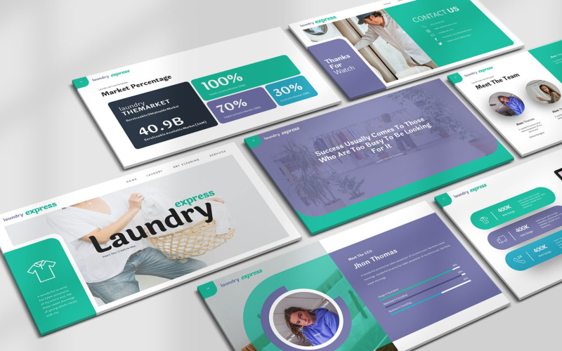 Laundry Express Google Slides