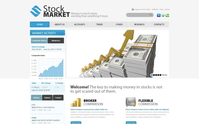 Investment Company PSD Template