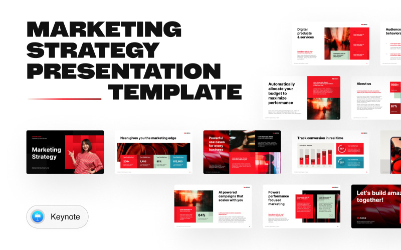 Nean – Plantilla de presentación de estrategia de marketing