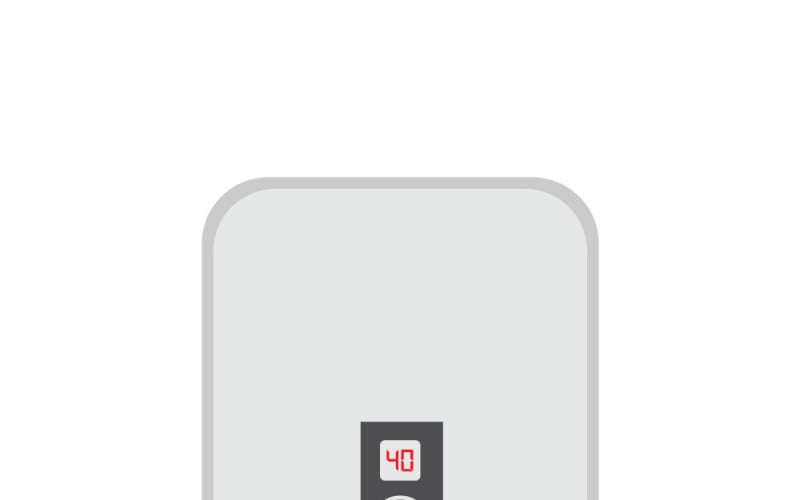 Dokunmatik Ekranlı Panelli Modern Şofben (Depolama Tankı Gerektirmeyen) Elektrikli Su Isıtıcı