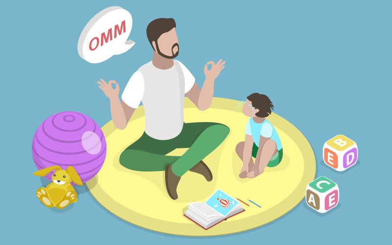 Sakin baba, ebeveynlik ve babalık