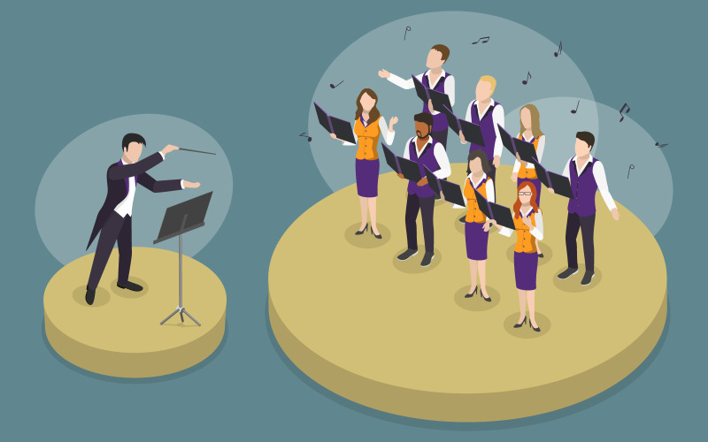 Coro, ensemble musicale di cantanti