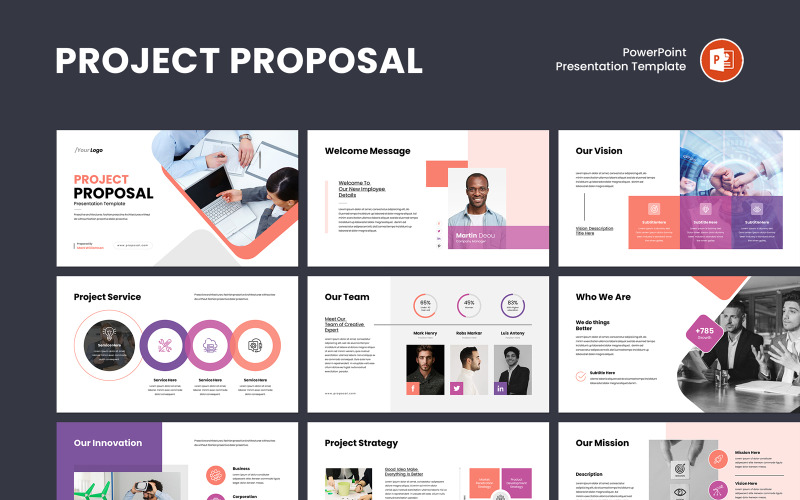Executive Project Proposal Presentation Template