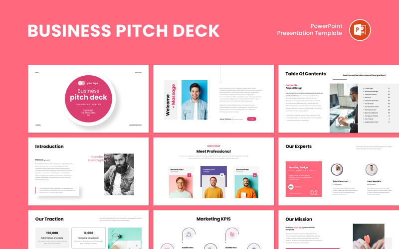 Modello di presentazione vincente per startup