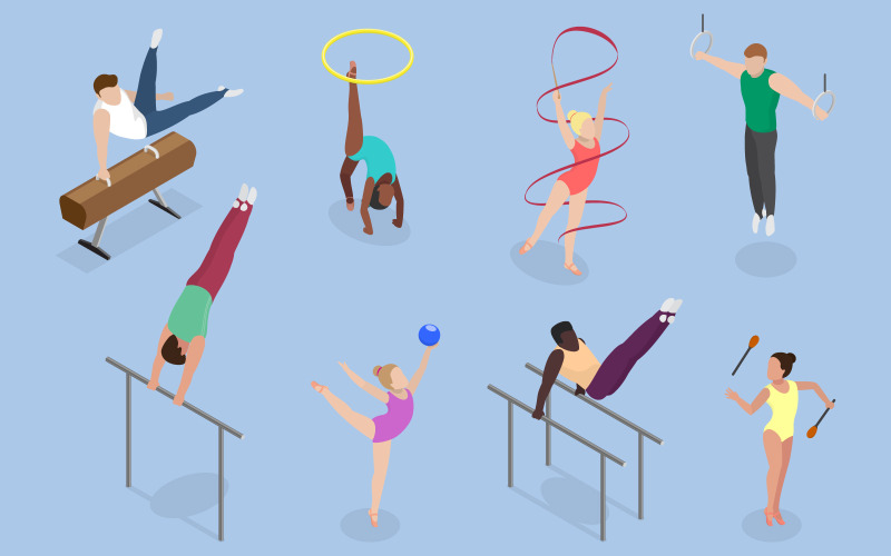 Ginnastica atletica, competizioni sportive