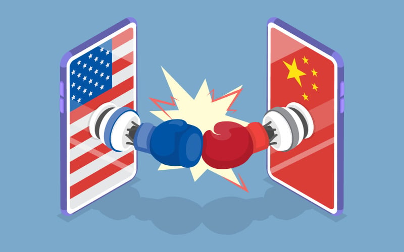 Teknikkrig mellan USA och Kina