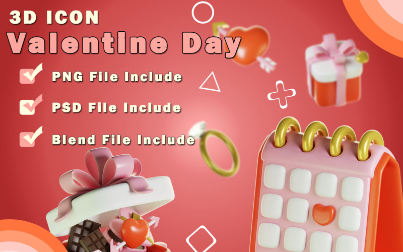 Ícone 3D estilizado de Valentine V1