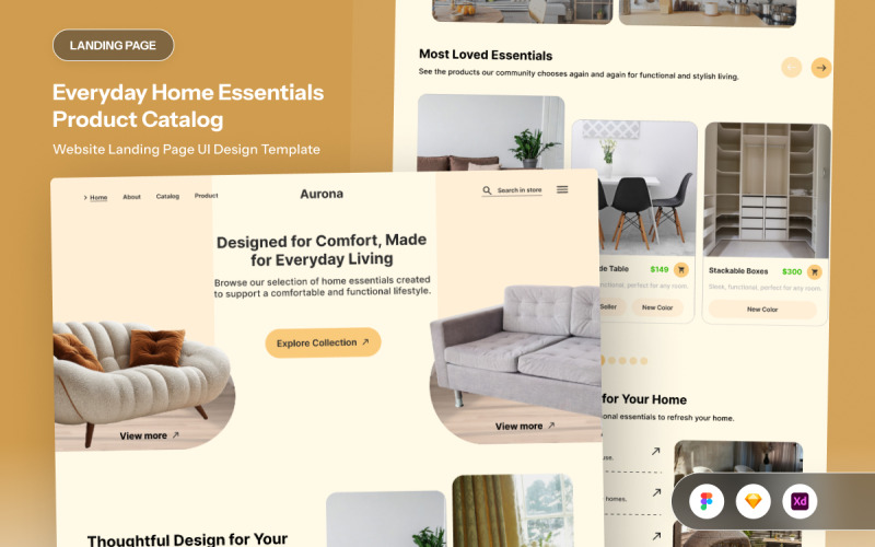 Aurona - Catalogue de produits essentiels pour la maison