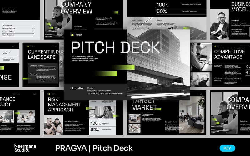 PRAGYA | Pitch Deck di avvio CHIAVE