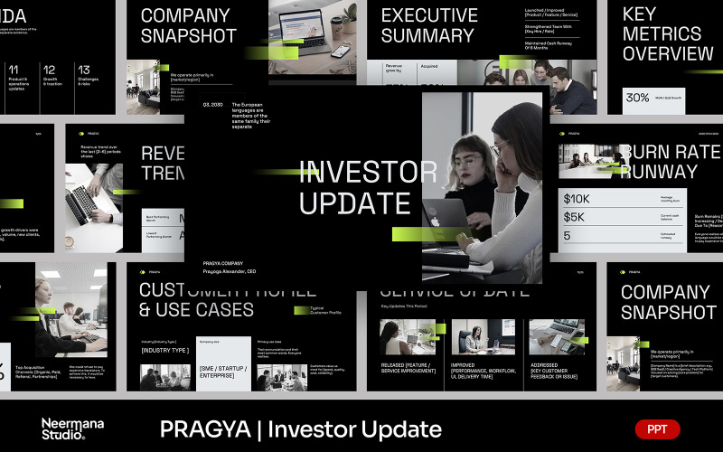 PRAGYA | Presentazione PPT per gli investitori