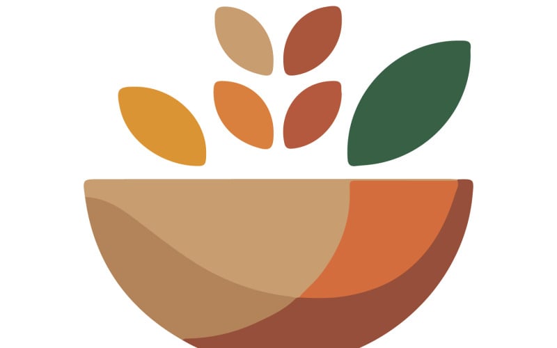 Conception de logo moderne et haut de gamme pour une marque d'aliments secs