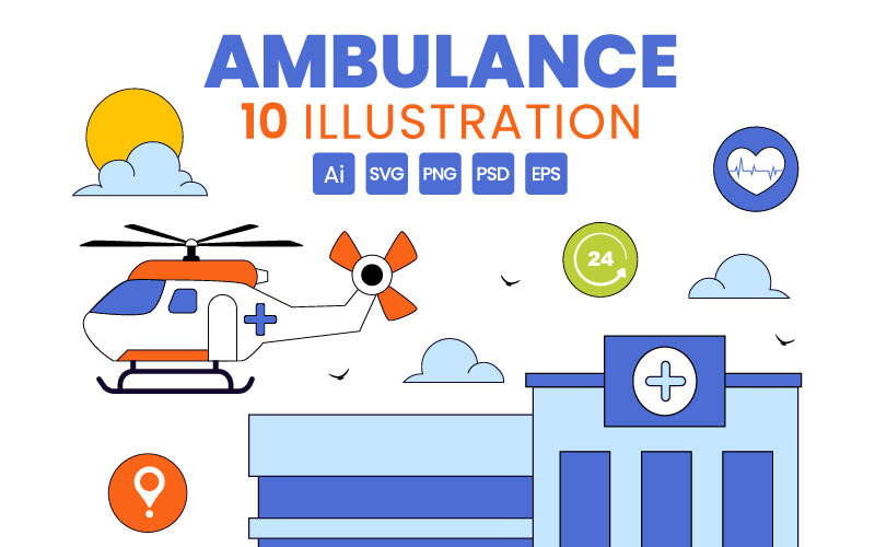 10 Ilustrace sanitního vozidla