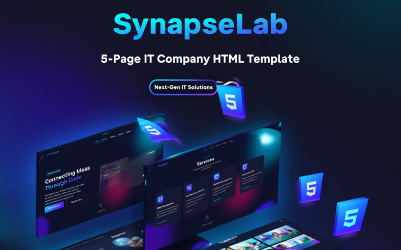 SynapseLab | Wielofunkcyjny szablon Bootstrap