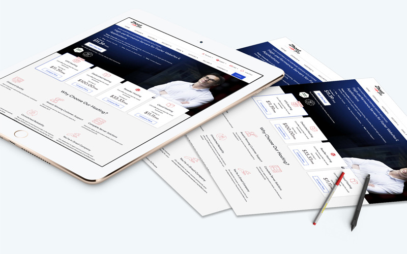 Zhost Pro – Prémiová šablona pro hosting WHMCS a HTML
