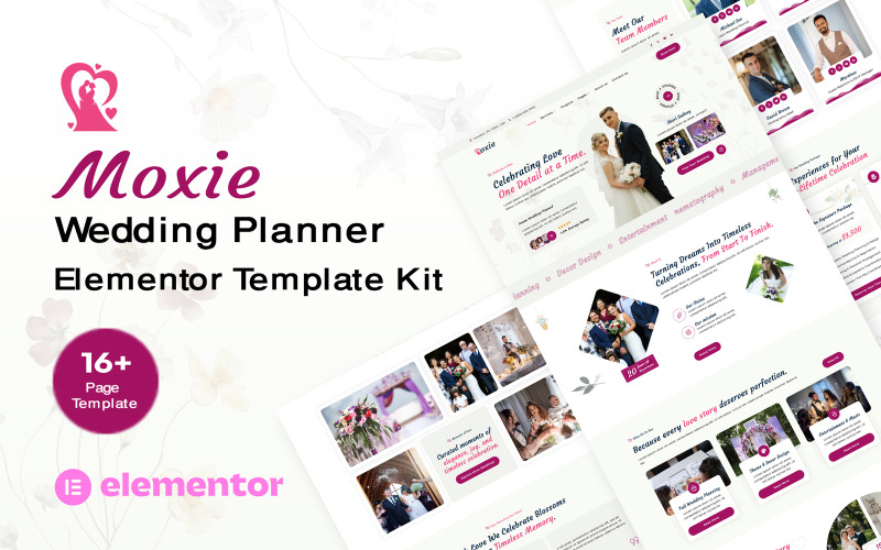 Moxie - 婚礼及婚礼策划 Elementor 套件