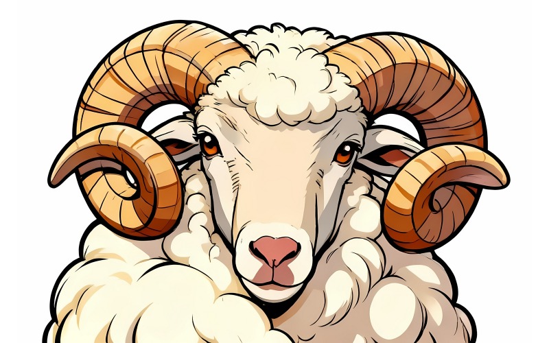 Illustrazione del fumetto di Argali Ram