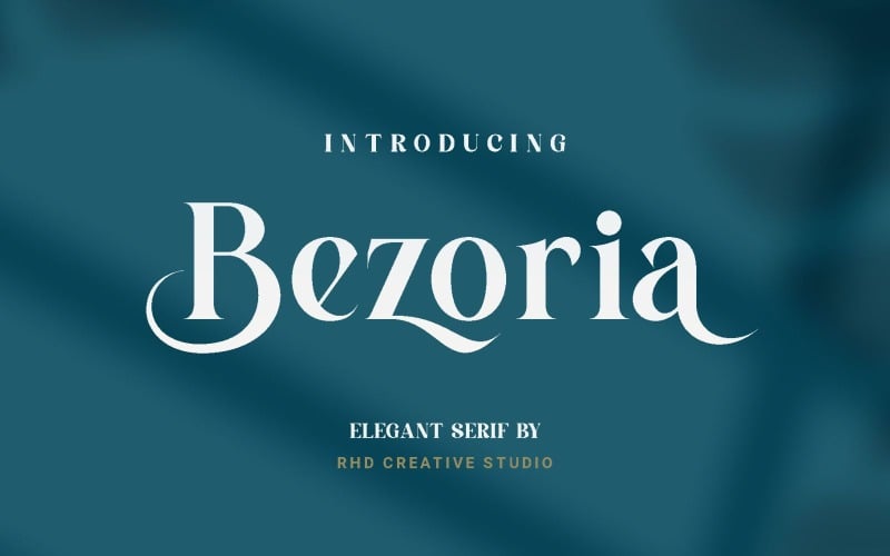 Bezoria - Elegante font Serif