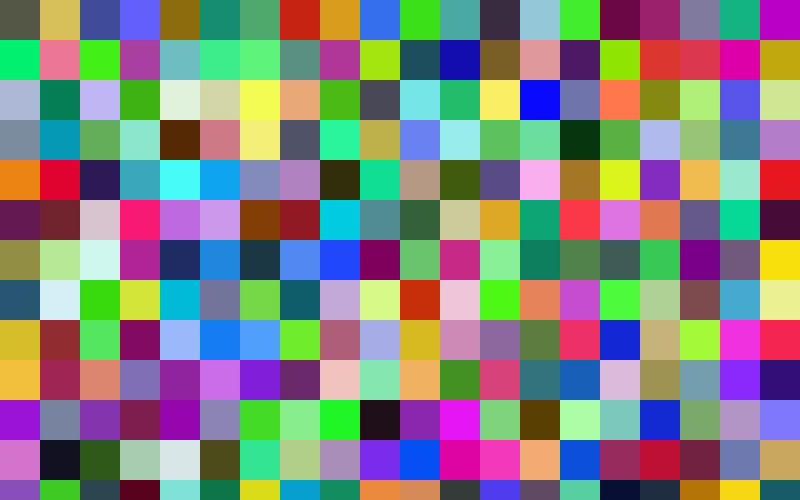 Fondo abstracto de mosaico de píxeles coloridos con cuadrados geométricos vibrantes