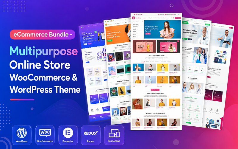 eCommerce Bundle - Multipurpose Online Store WooCommerce & WordPress Theme