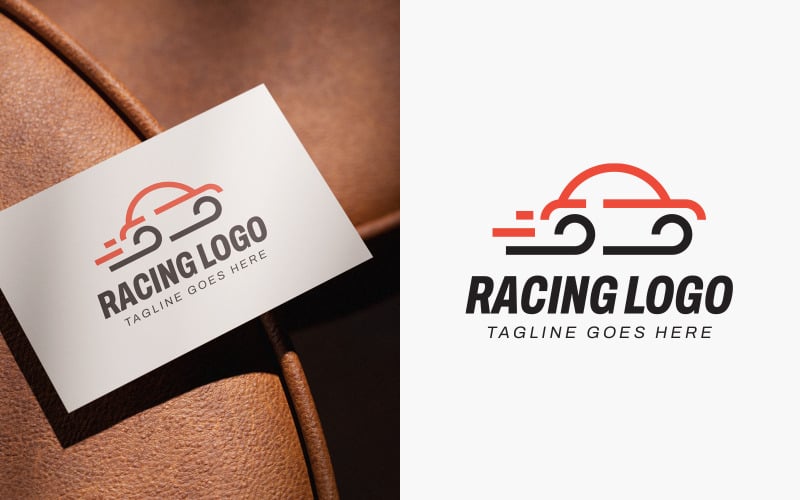 Modello di logo per lo shopping Click Mart
