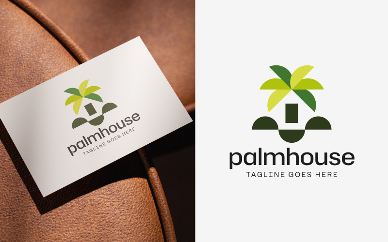 Palmhouse-logotypmodell
