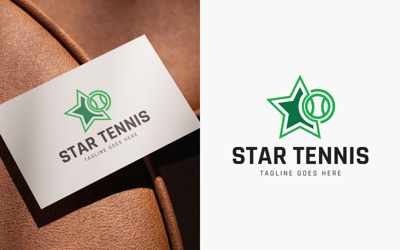 Modelo de logotipo de tênis Star