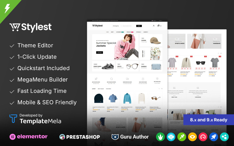 Stylest - Tema Prestashop para Loja de Acessórios de Moda