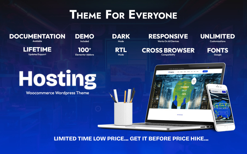 WooCommerce WordPress主题托管