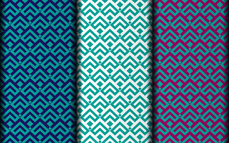 Modello di design per motivi decorativi di tendenza.
