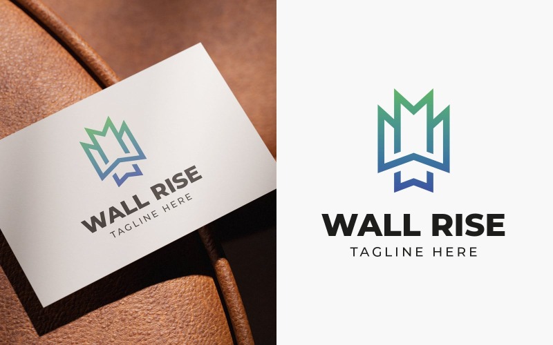 WallRise-logotypdesignmallar