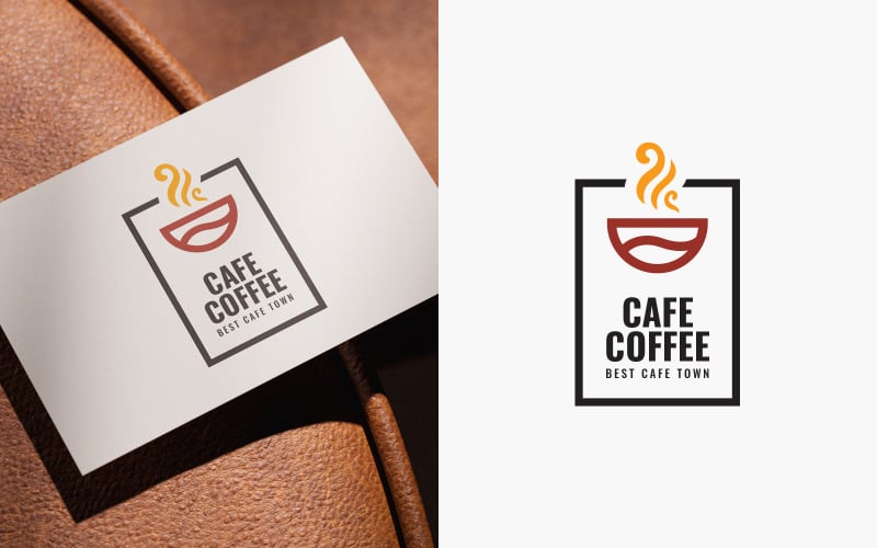 Modelli per la creazione di loghi per bar e caffetterie