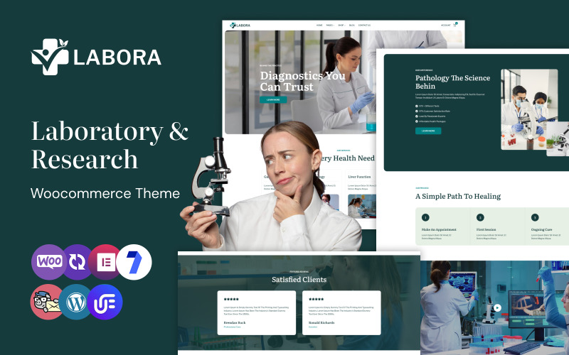 Labora - 医疗商店 WooCommerce 主题